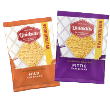 Uniekaas geraspte kaas mild of pittig